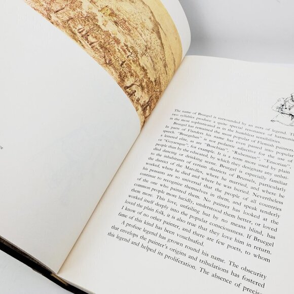 Pieter Bruegel by Bob Claessens, Jeanne Rousseau Vintage 1984 Hardcover Art Book - Picture 9 of 11